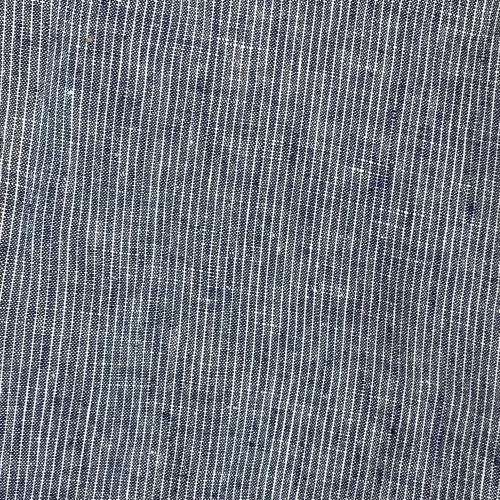 NWT Talbot's Women's Washed Linen Wide Leg Pants Striped Blue White Size 10P - Picture 6 of 10